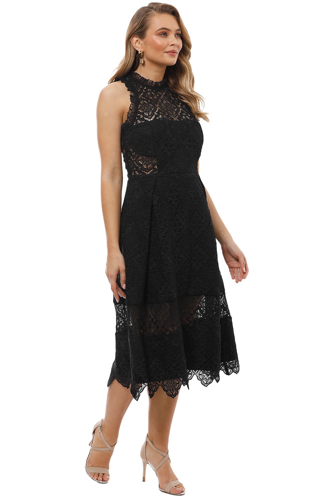 Nicholas black lace dress outlet