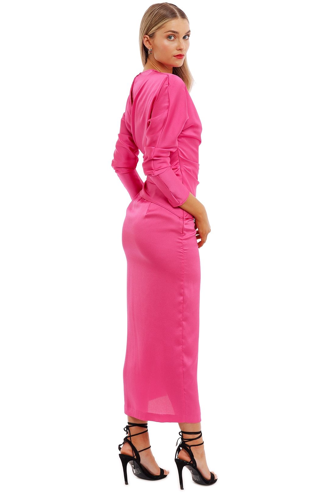 Hire Arienne Dress in Pink Nicola Finetti GlamCorner