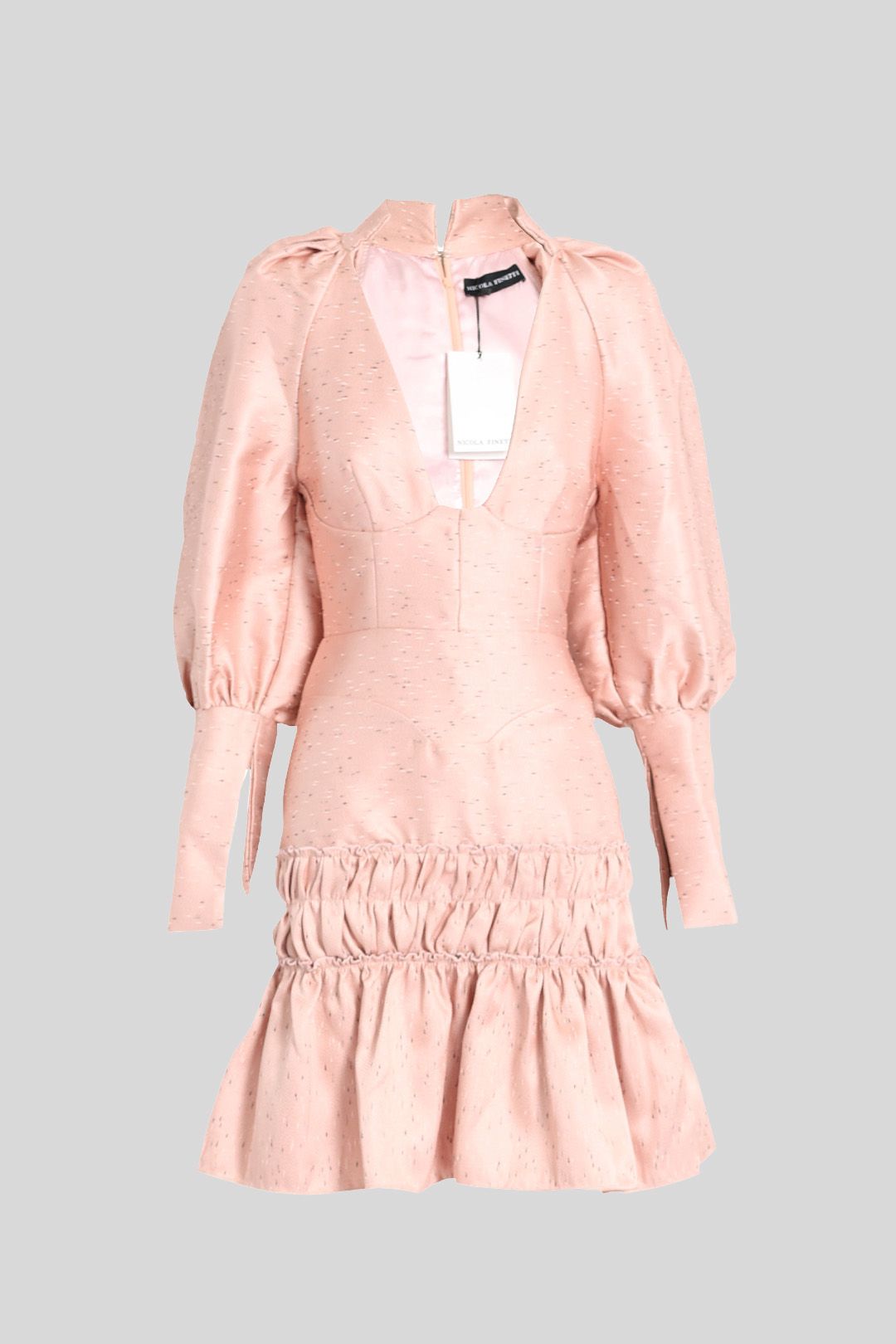 Nicola finetti pink dress clearance