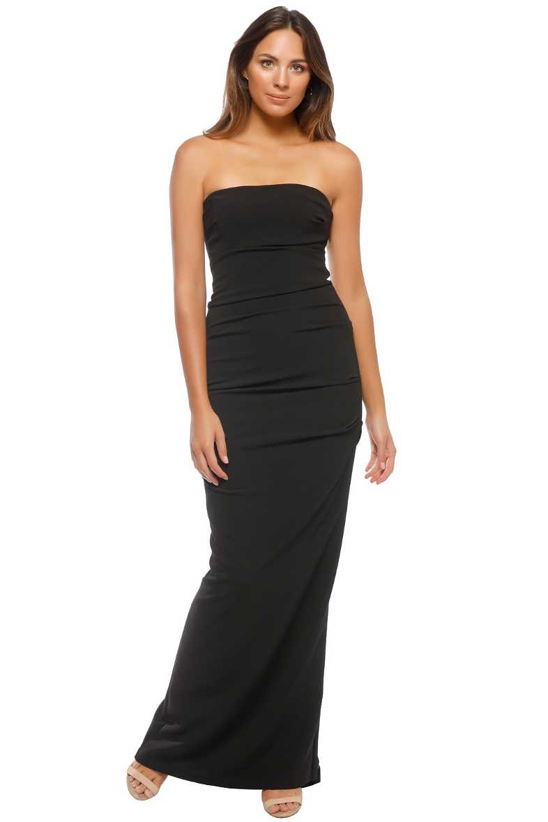 style a velvet dress Katelyn Velvet Maxi Wrap Dress - Cinnamon