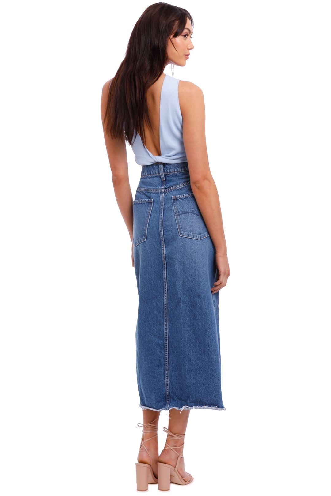 Nobody denim midi skirt shop