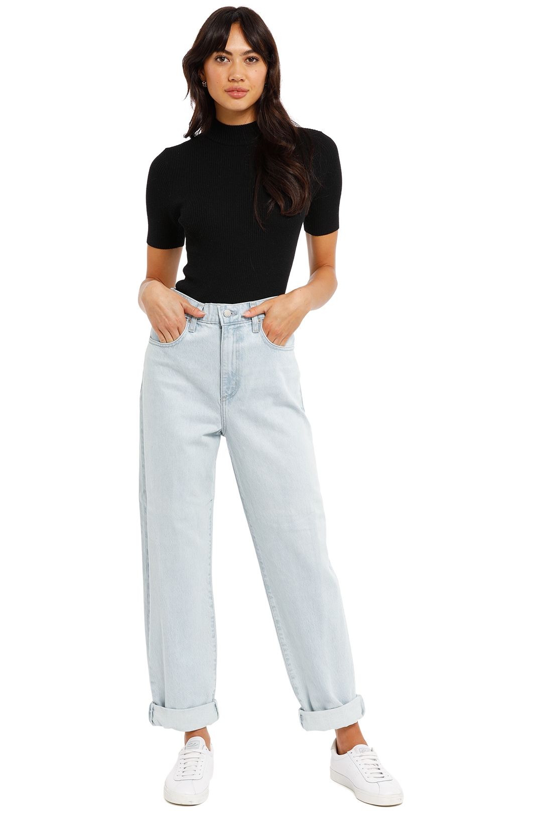 Nobody Denim Sadie Jean Indigo High Waisted