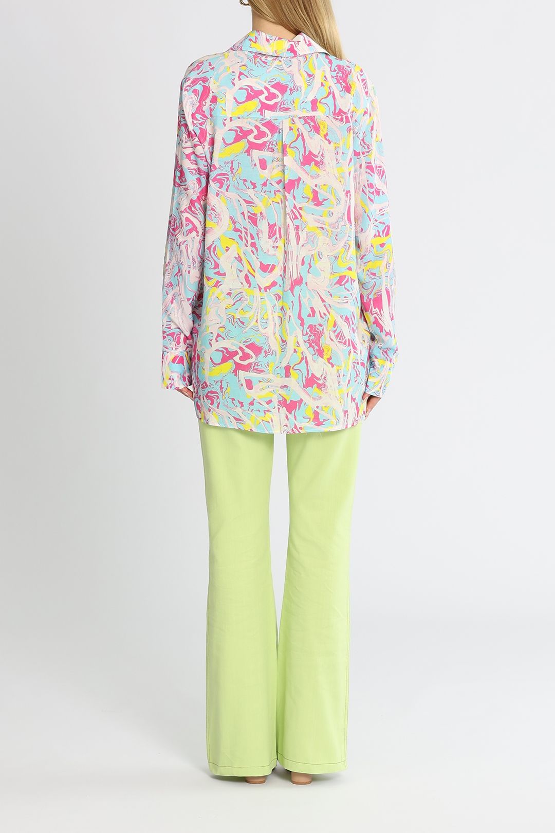 Nocturne Printed Shirt Long Sleeves