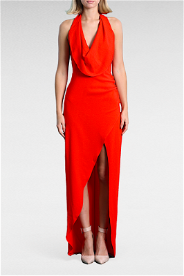 Halter neck christmas party dress top