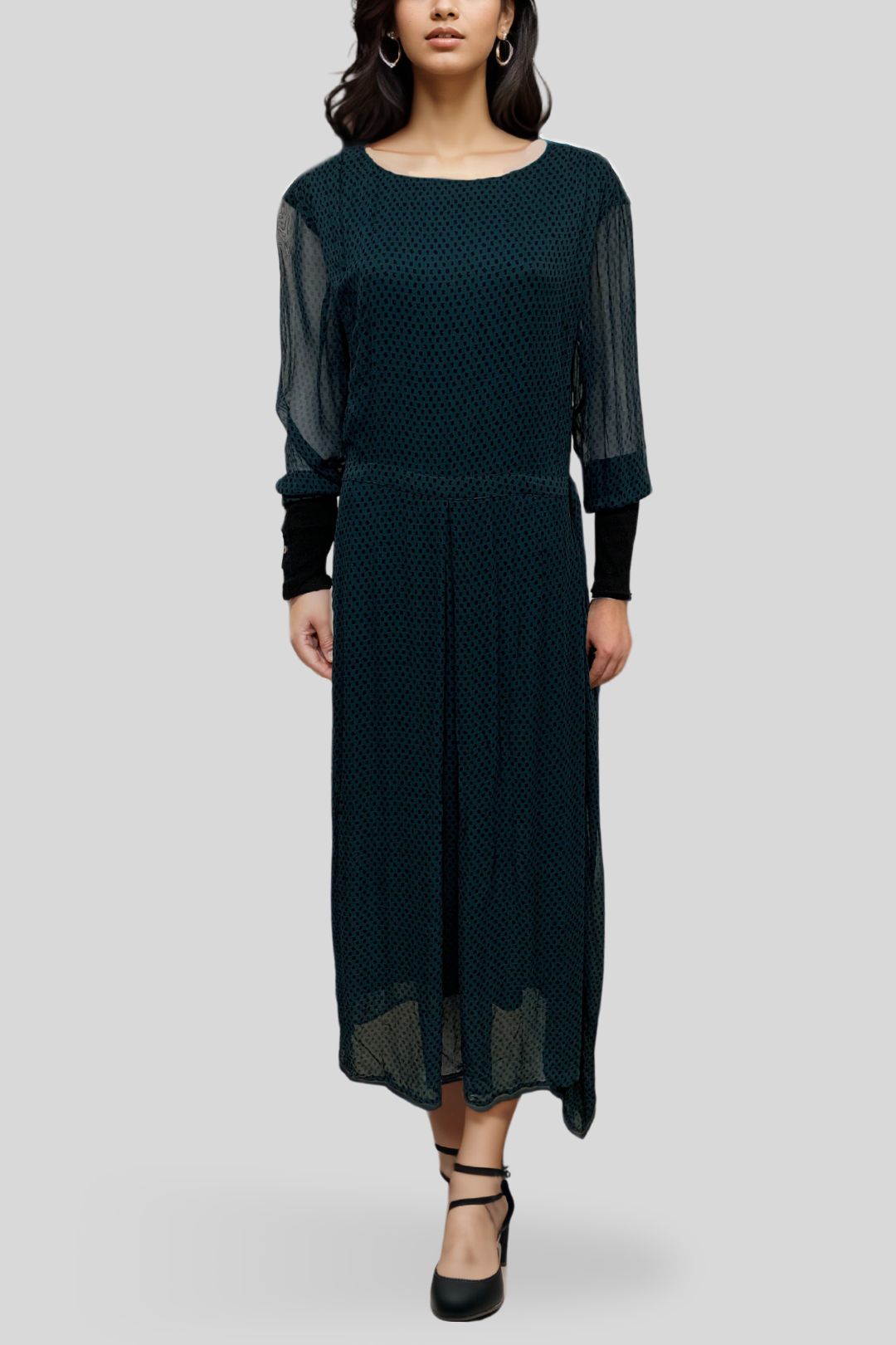 By johnny lacework strap midi dress store