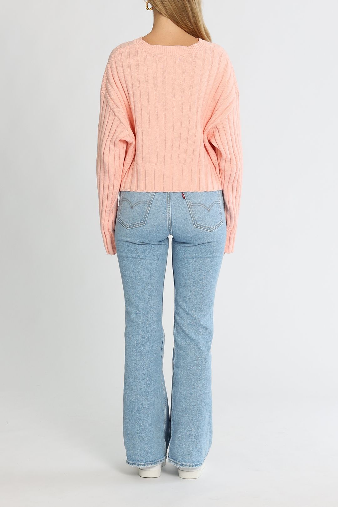 Nude Lucy Montana Knit Guava Crew 