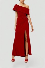 Montique Odessa Red Gown