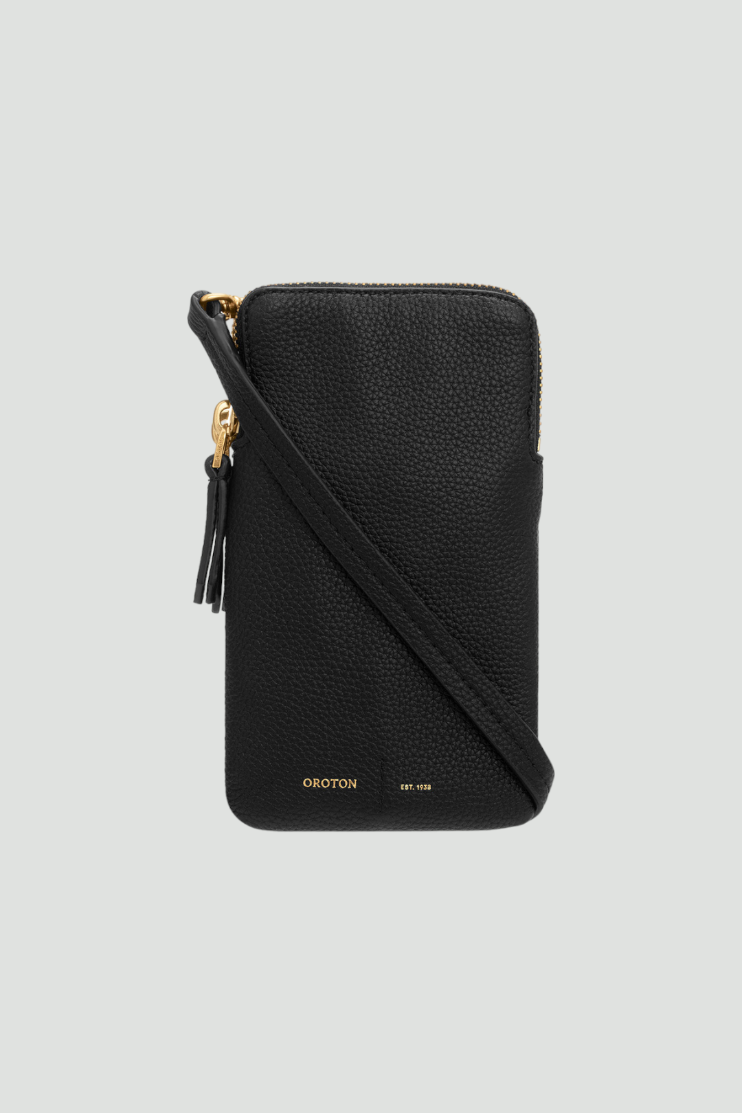 Buy Lilly Phone Crossbody in Black | Oroton | GlamCorner