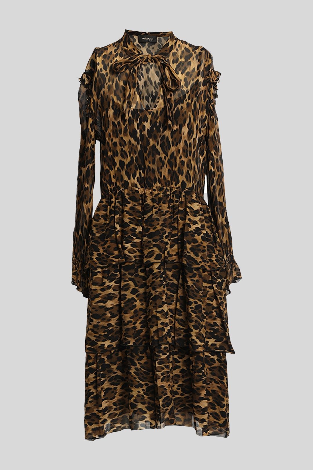 Ottodame - V Neck Georgette Dress