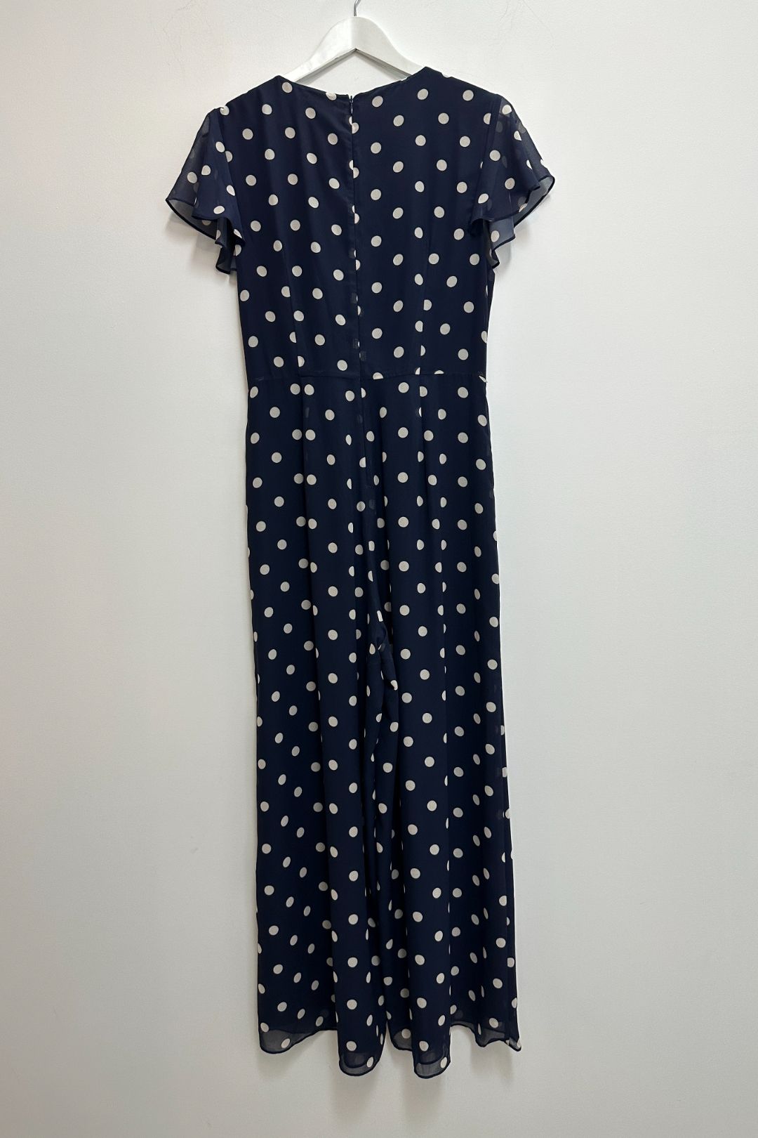 Alannah Hill	Out of Sight Polka Dot Jumpsuit in Navy