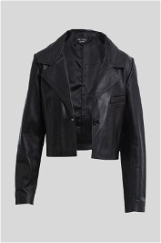 Oxford - Blair Crop Leather Jacket