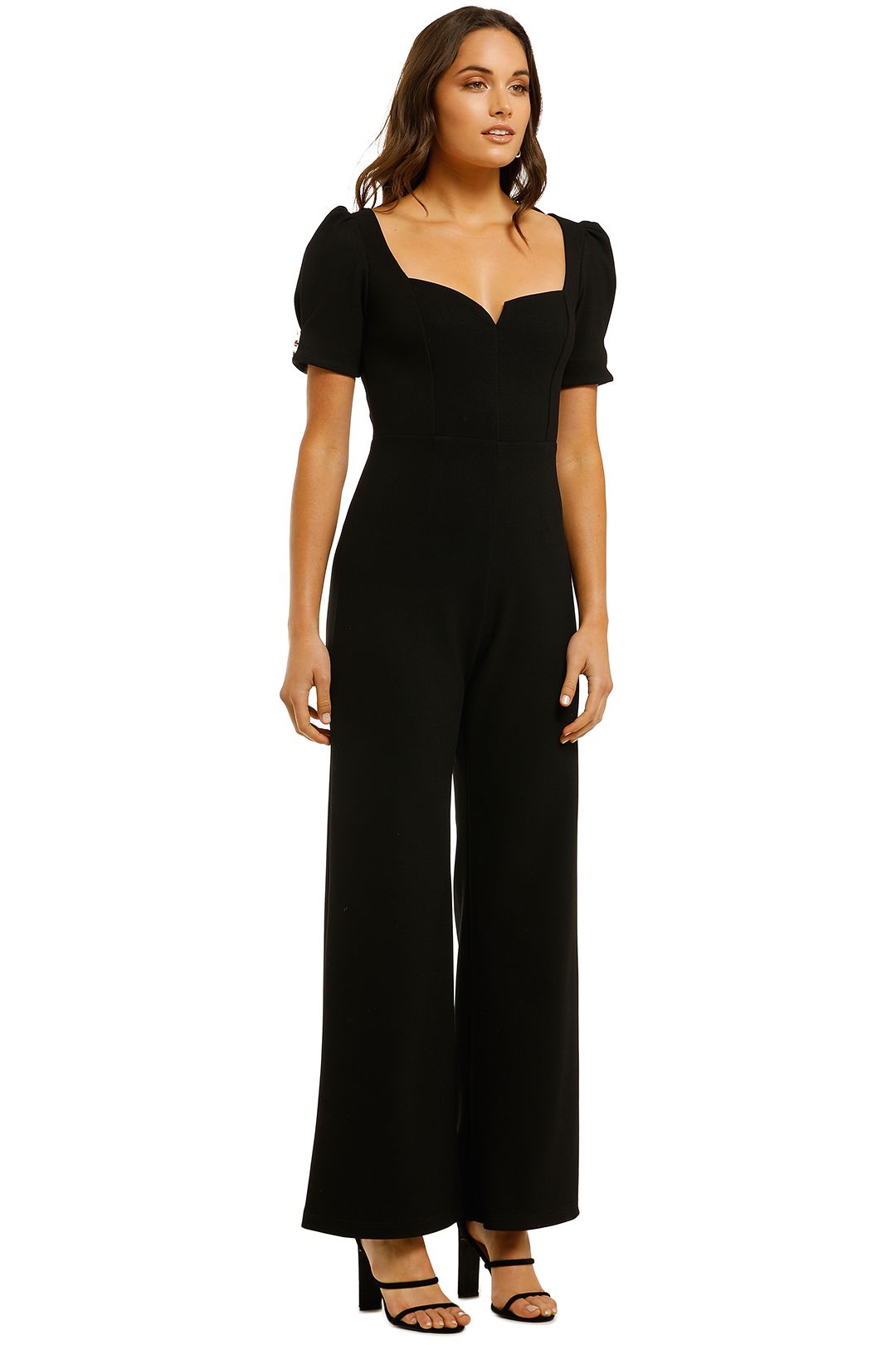 Aurelia Pantsuit in Black by Elliatt for Rent