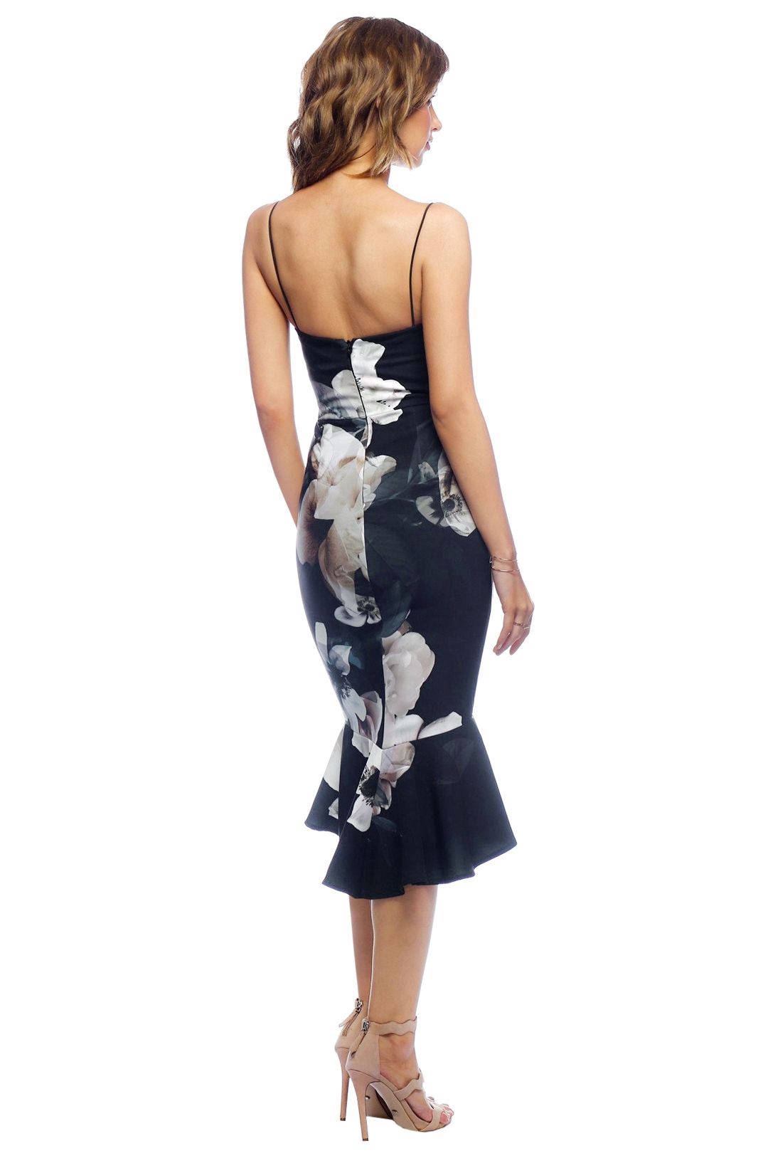 Clover Classic Midi Dress in Black by Pasduchas for Hire