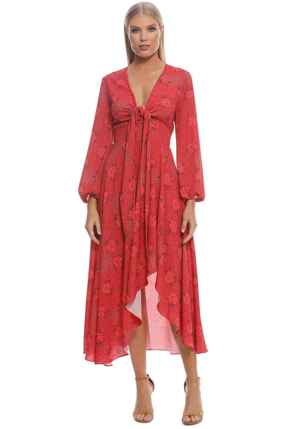 Pasduchas constellation midi on sale dress