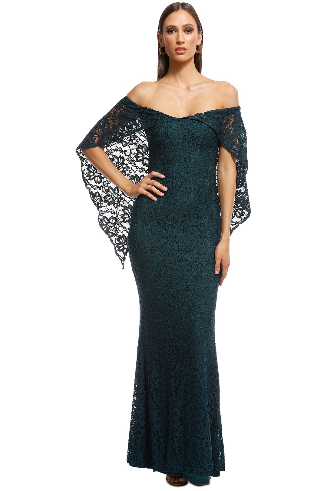 Pasduchas - Flourish Gown - Pine - Front