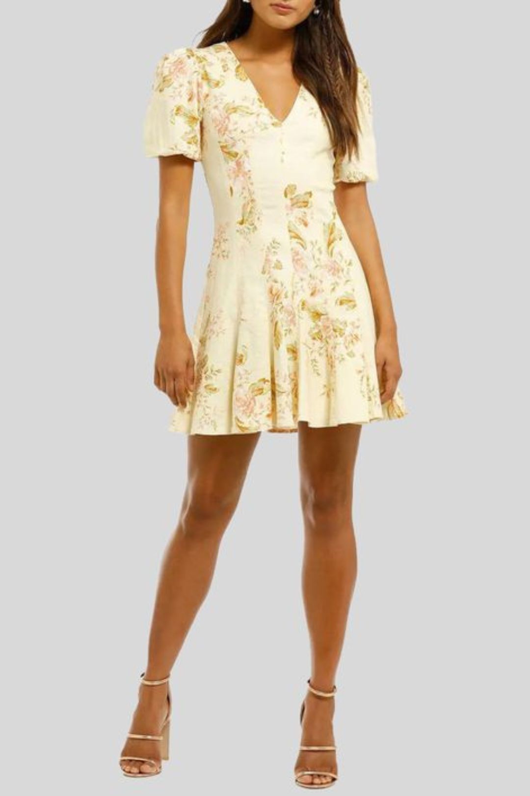 Pasduchas - Golden Hour Floral Mini Dress