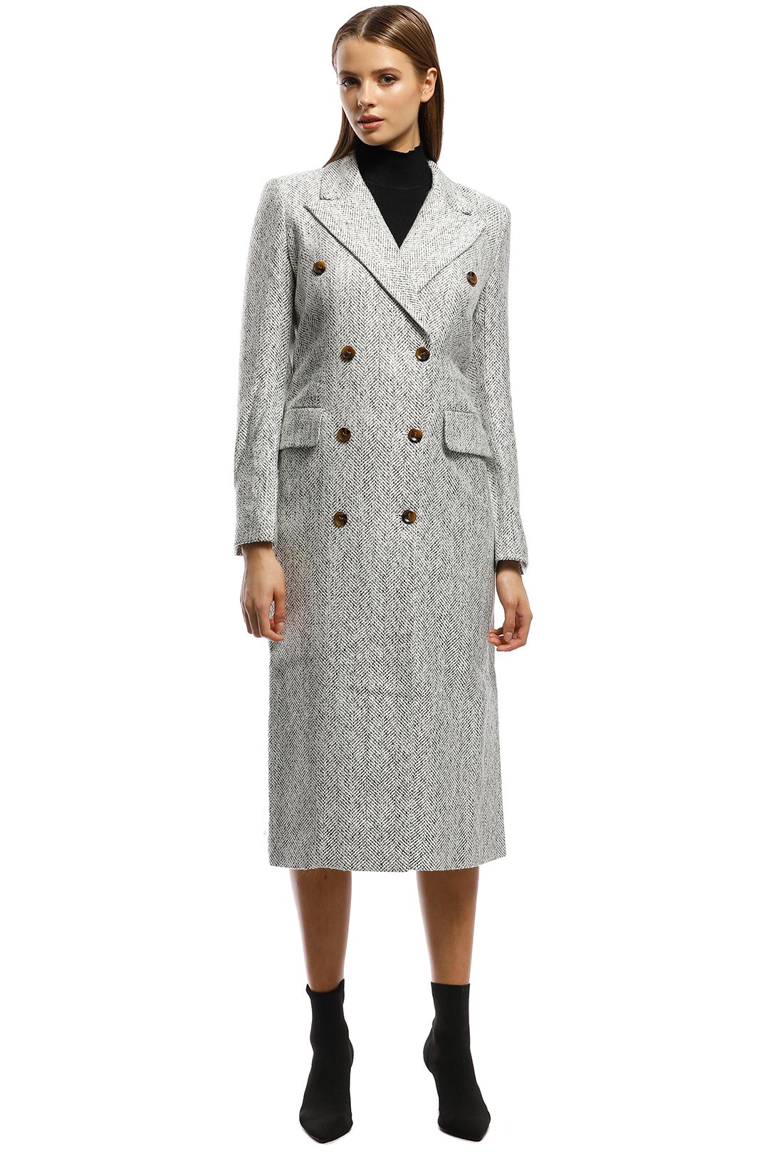 Pasduchas - Maverick Coat - Grey - Front