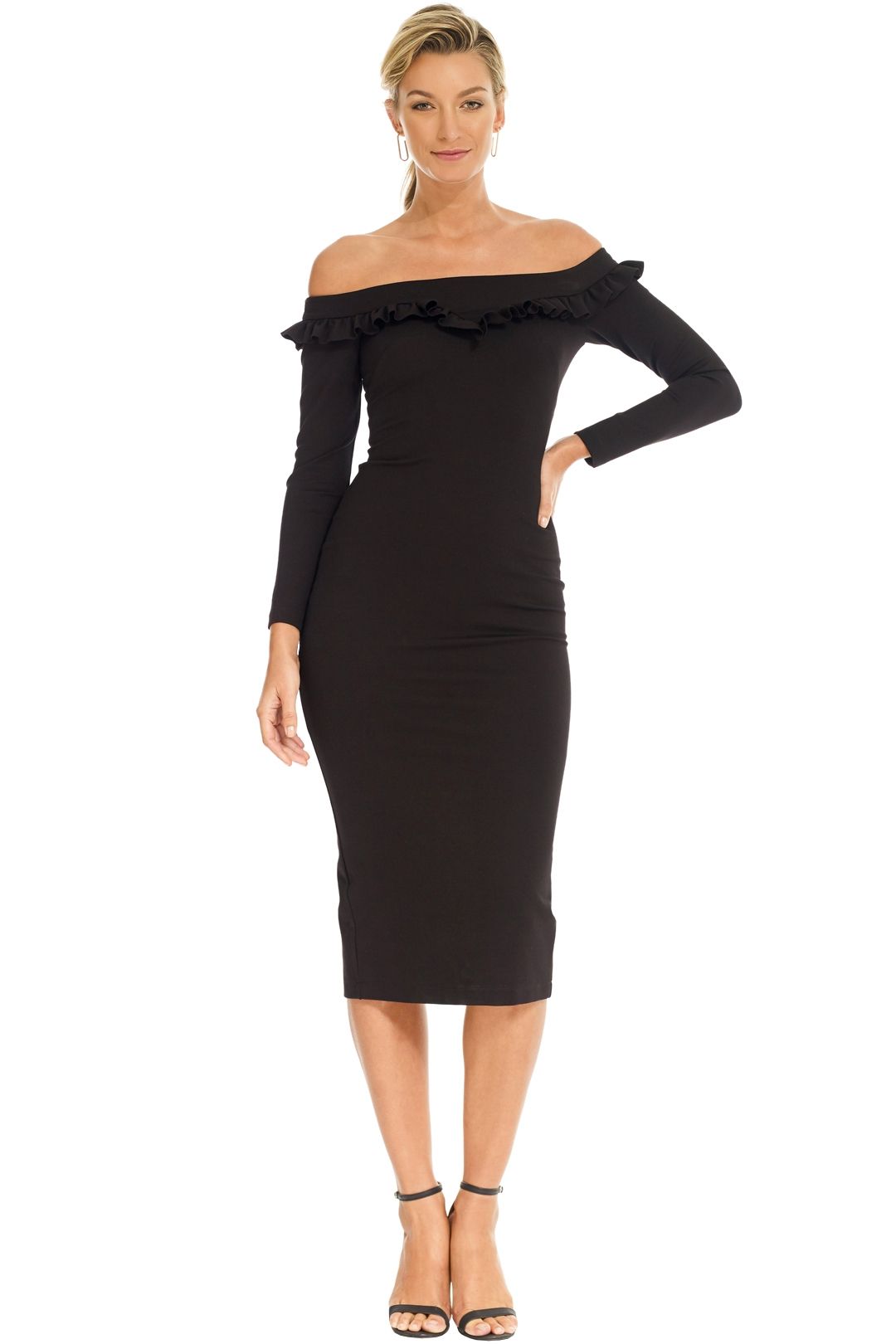 Pasduchas - Parlour Girl Midi - Black - Front