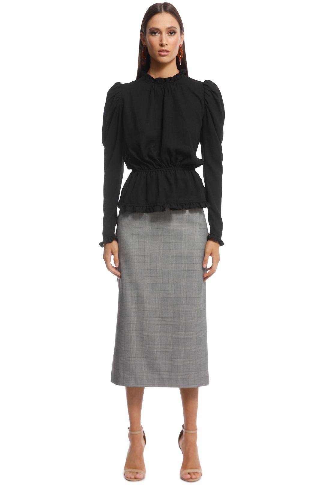 Pasduchas - Romancer Blouse - Black - Front