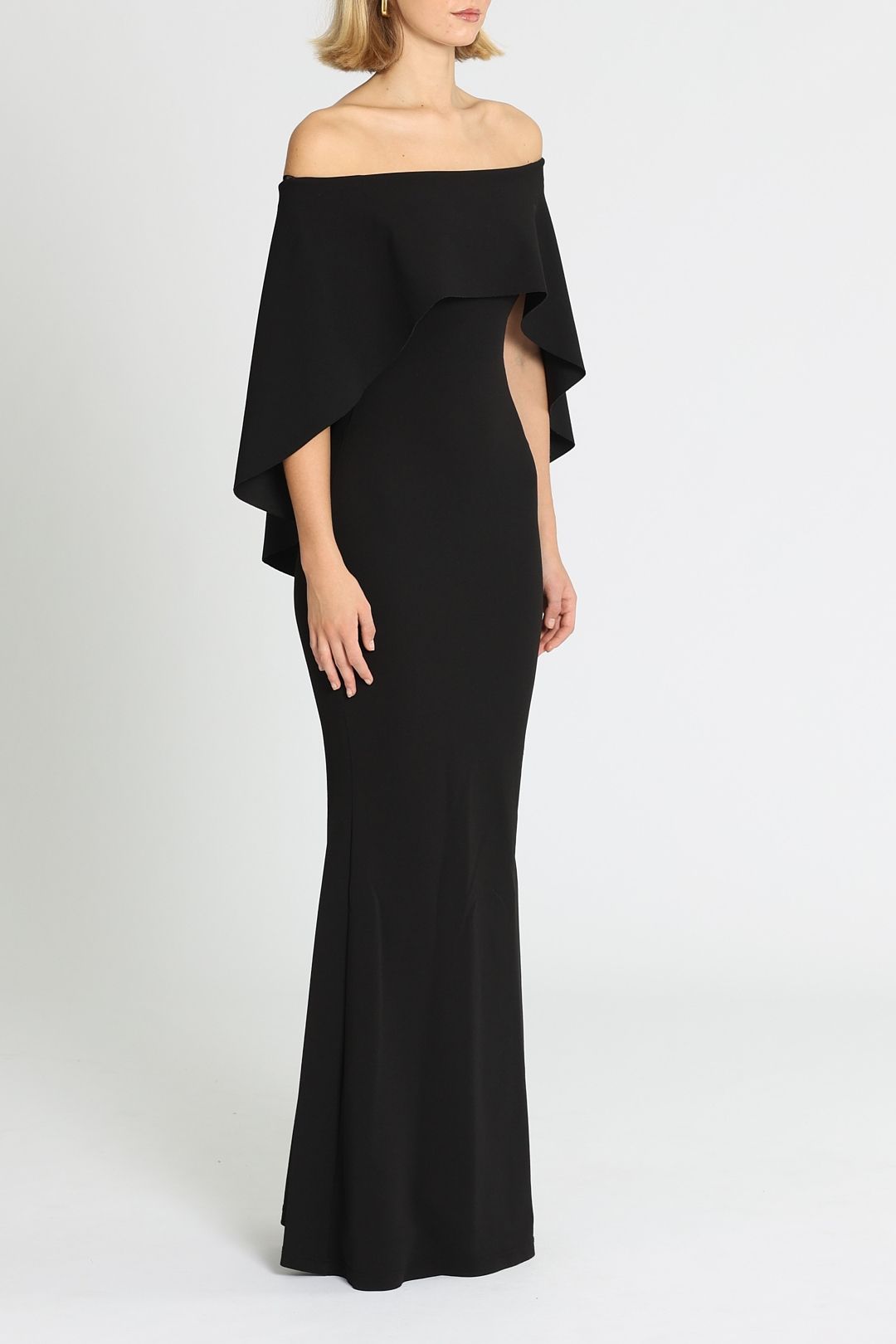 Grey cheap black gown