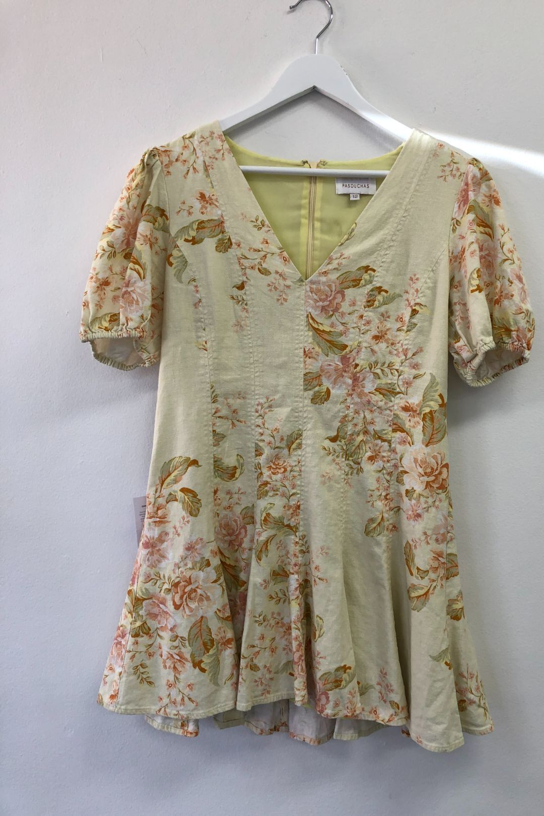 Pasduchas - Golden Hour Floral Mini Dress