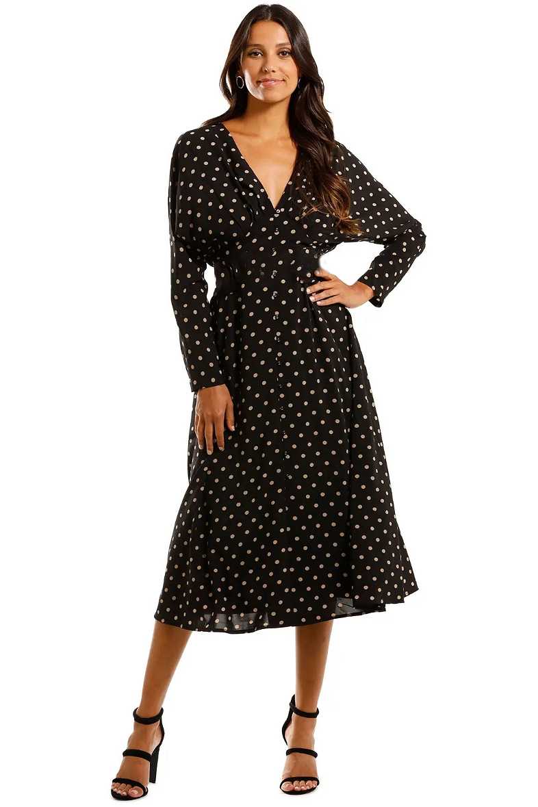 Hire Off White Goldie Floral Rafa Midi Dress Faithfull GlamCorner