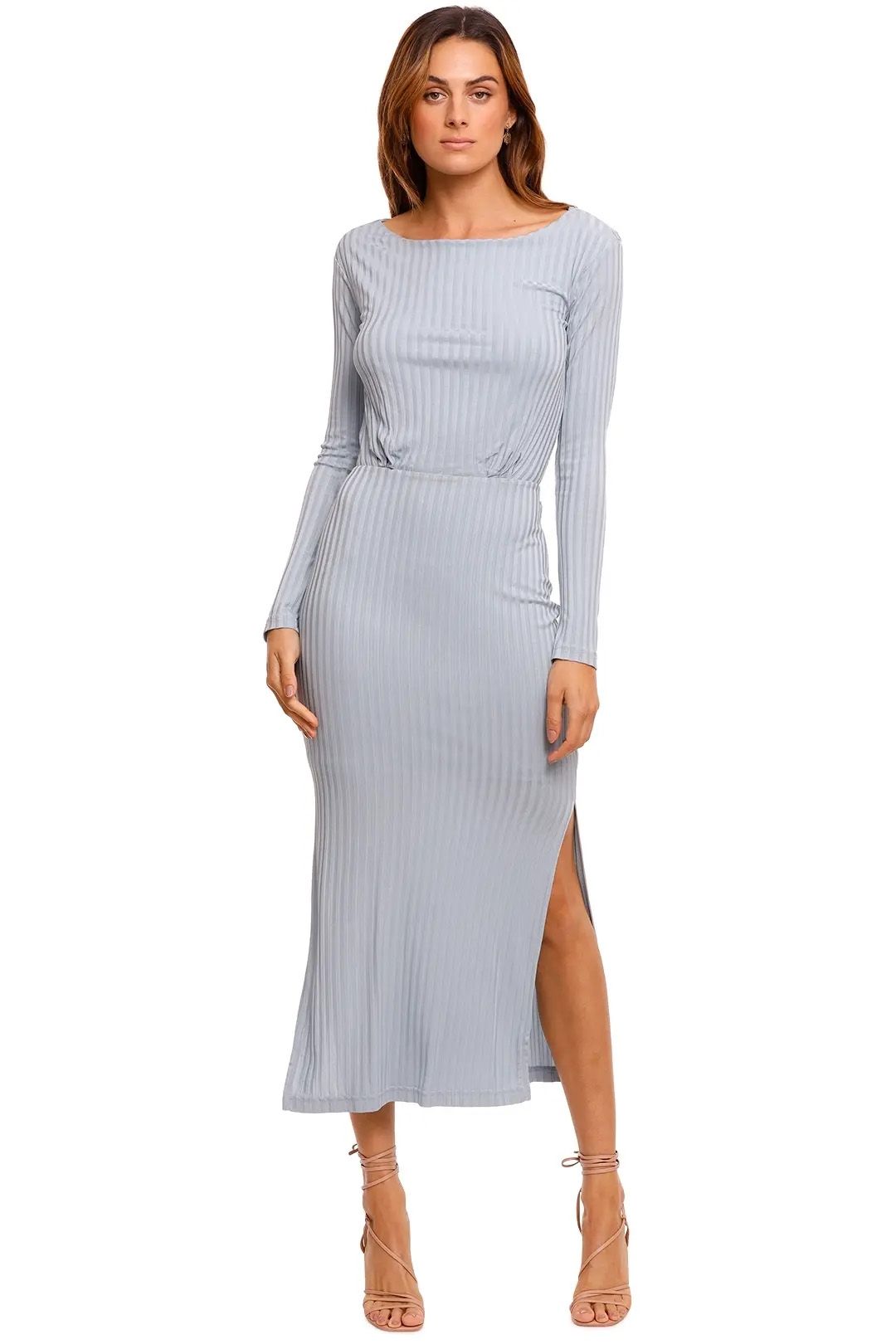 Pasduchas Lianna Sleeve Midi Pale Blue