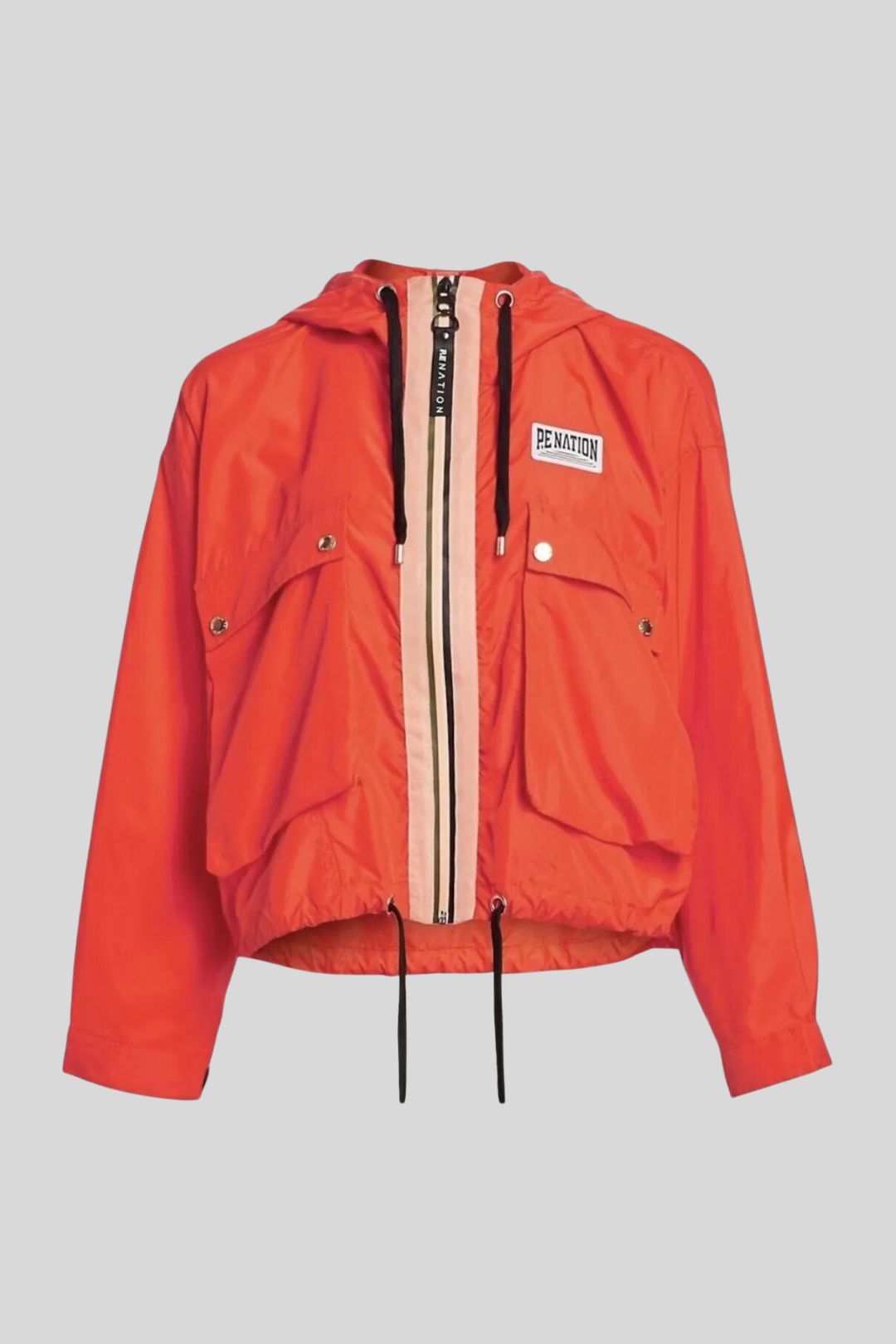 PE Nation Cutshot Jacket In Red