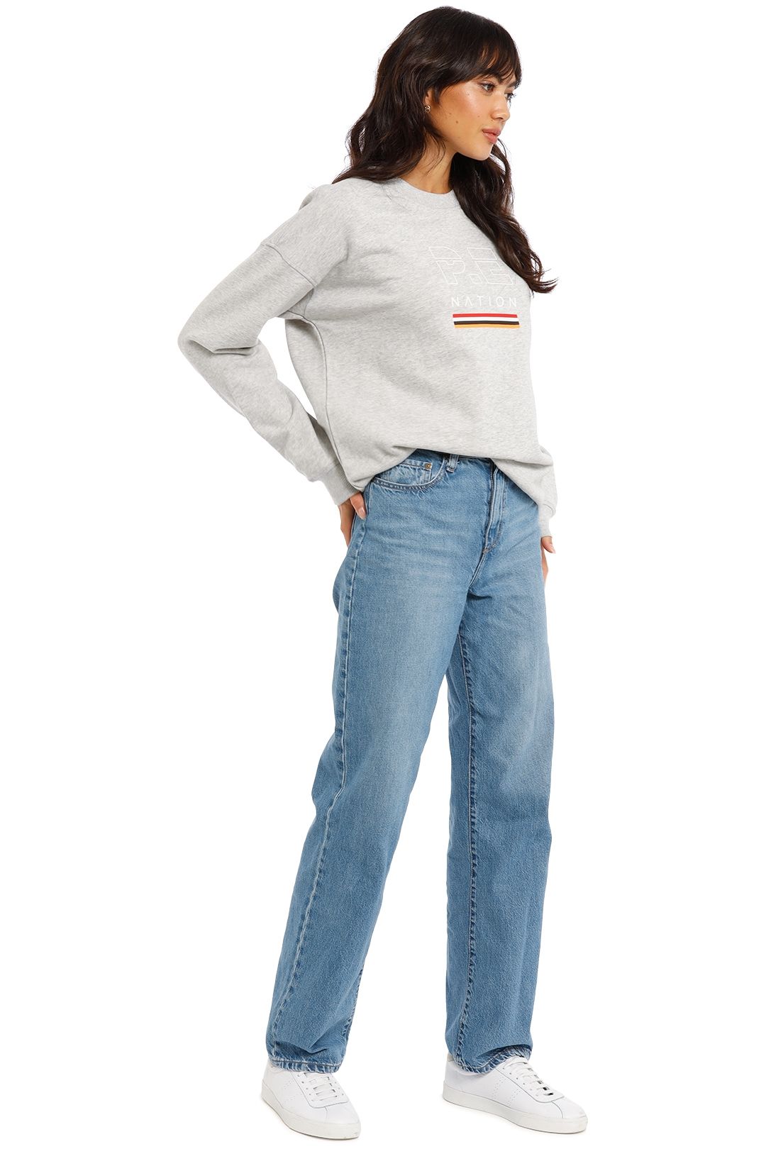 Hire Ignition Sweat in Grey Marle PE Nation GlamCorner