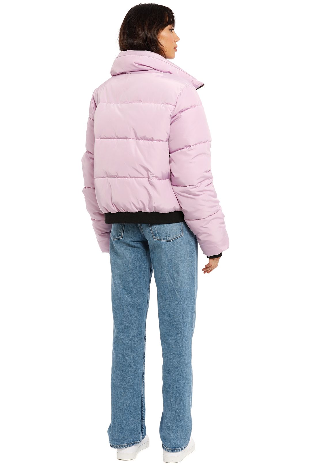 Hire Ramp Run Puffer Jacket in Orchid Bouquet PE Nation GlamCorner