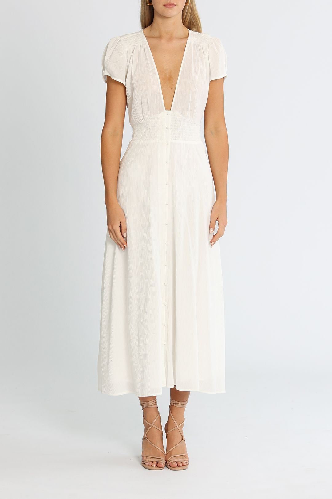 PEONY Organic Cotton Vacation Midi Dress Maagnolia