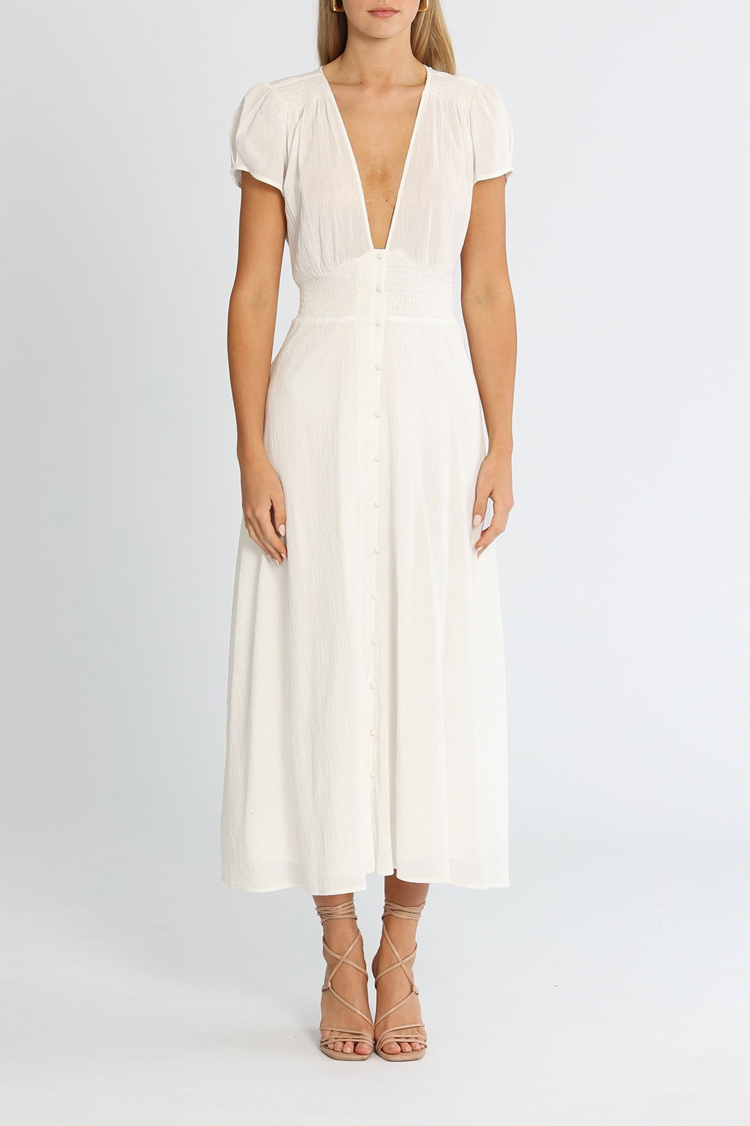 PEONY Organic Cotton Vacation Midi Dress Maagnolia