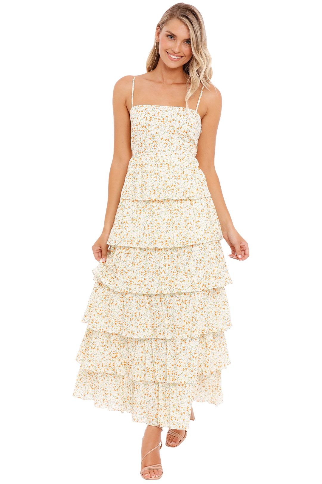 Ganni 2025 peony dress