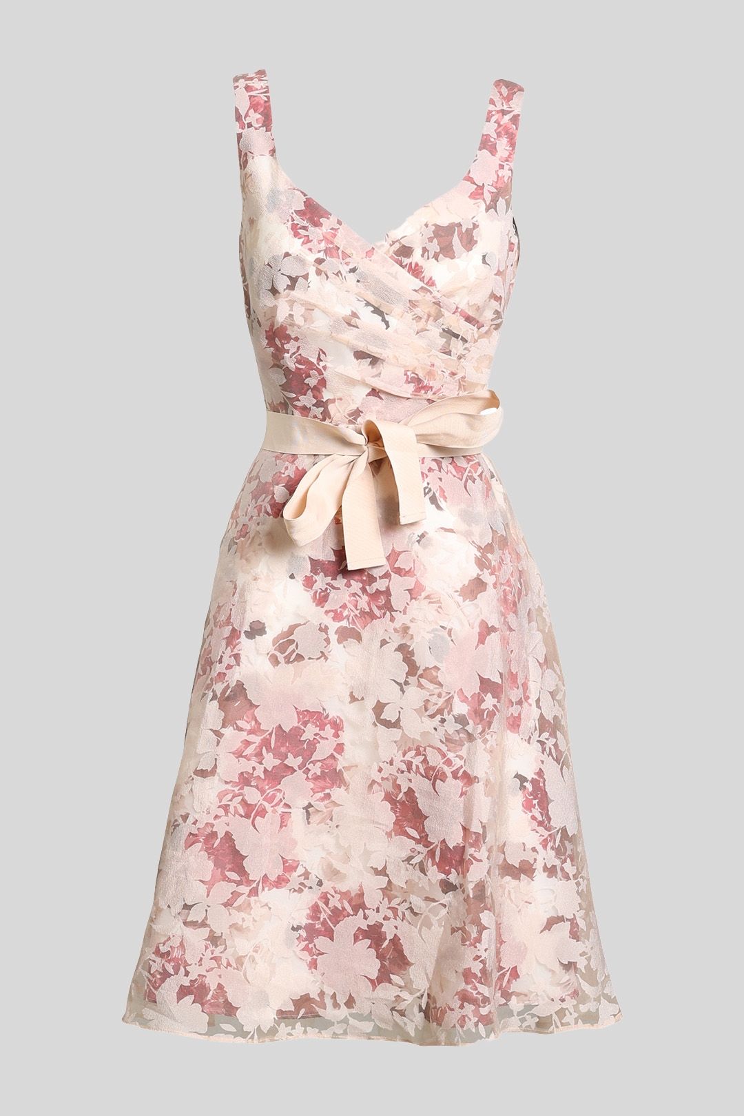 Phase Eight - Fit and Flare Blush Floral Dress