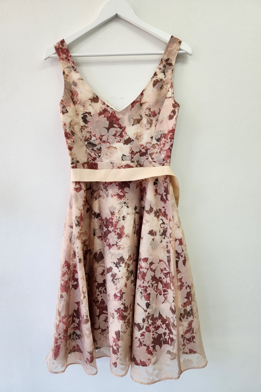 Buy Fit and Flare Blush Floral Dress Phase Eight GlamCorner