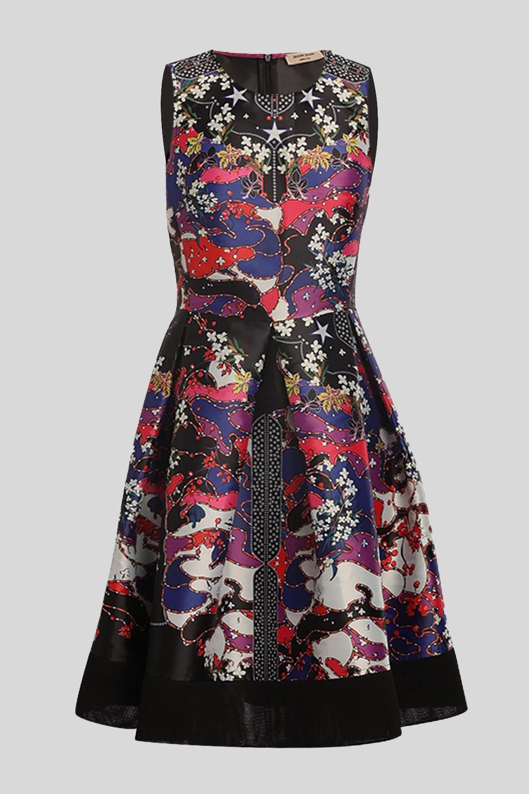 Print Party Dress