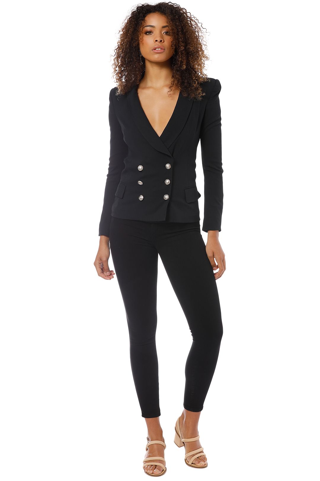Double-Breasted Crepe Blazer by Pierre Balmain for Hire