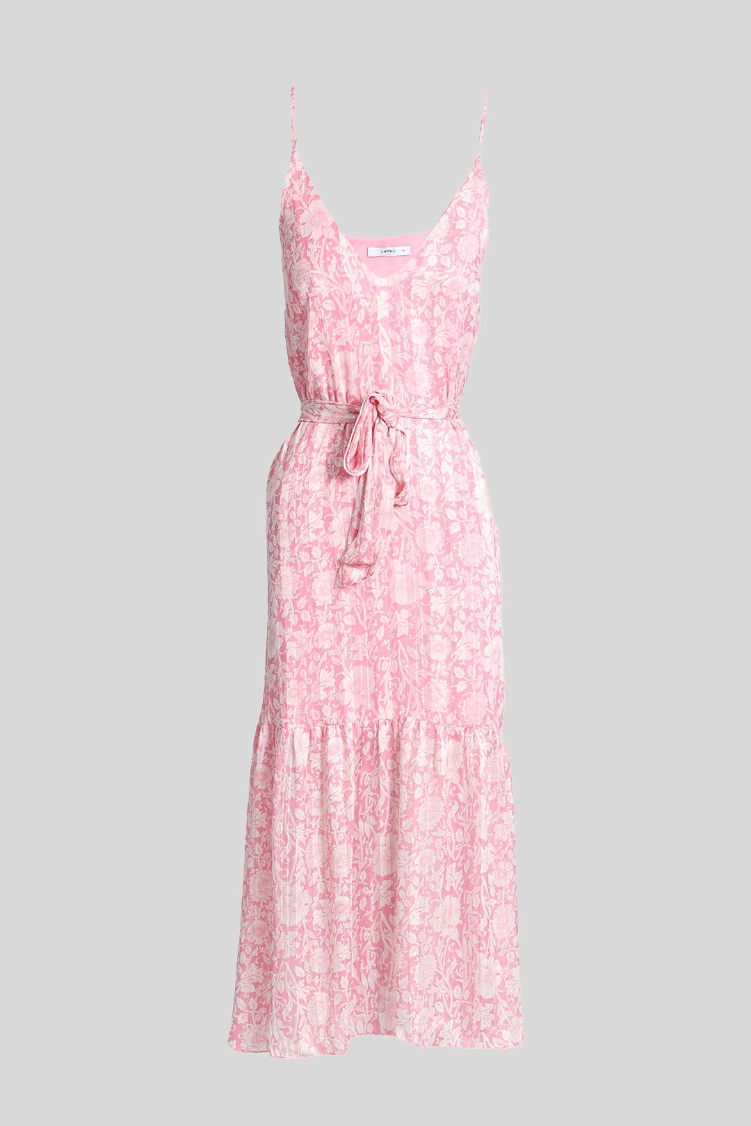 Buy Pink Floral Midi Dress Sheike GlamCorner