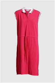 Sportscraft Pink Sleeveless Polo Dress