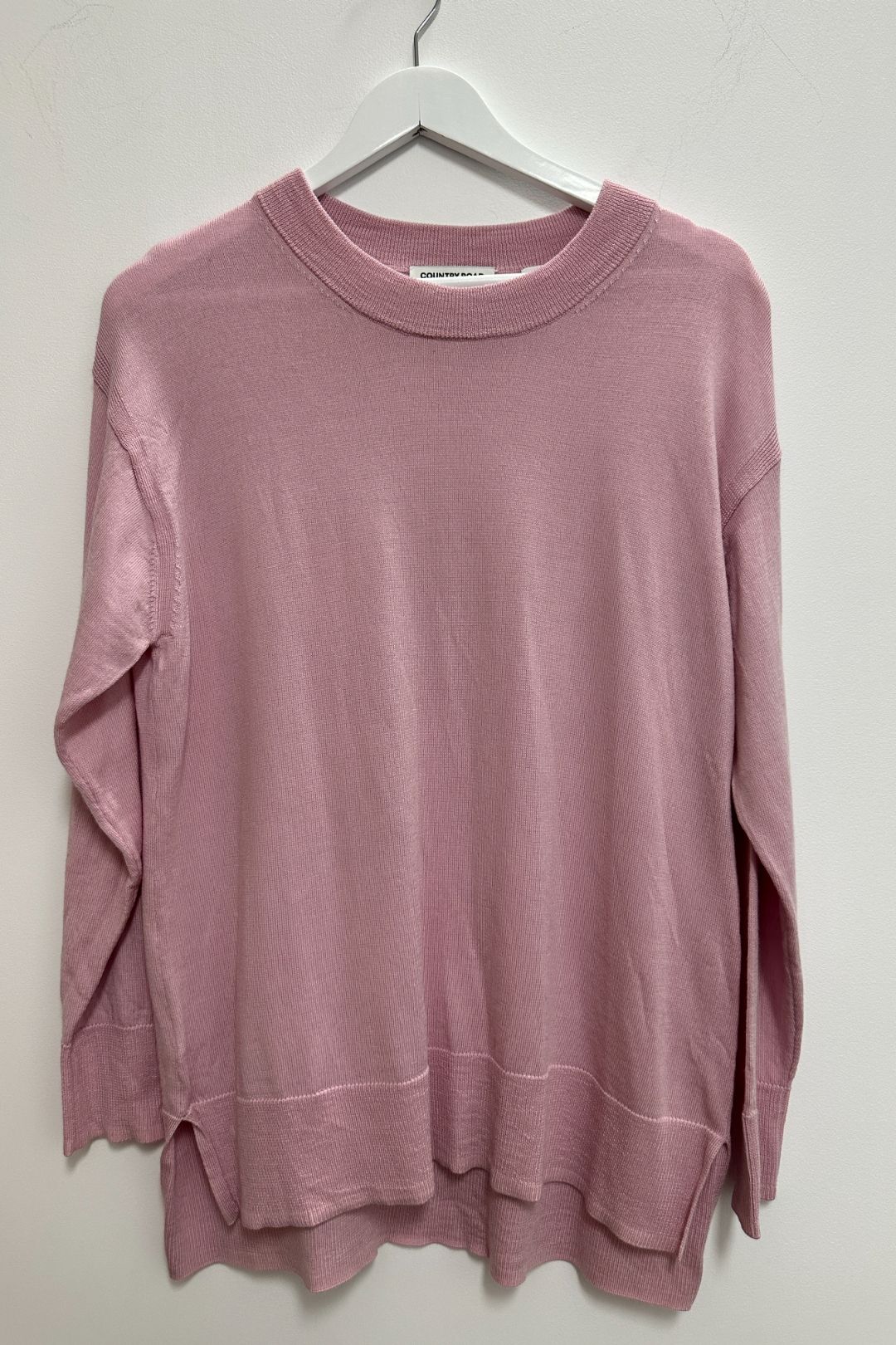 Country Road Pink Wool Knit Sweater