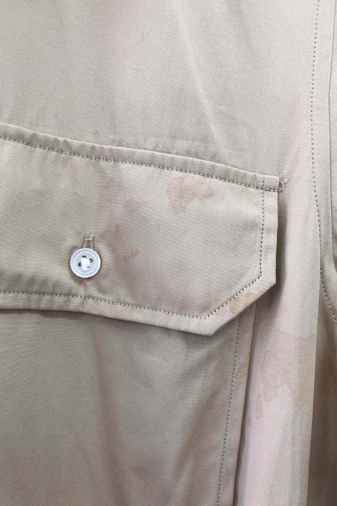 Polo Ralph Lauren - Beige Belted Cargo Shirt Dress