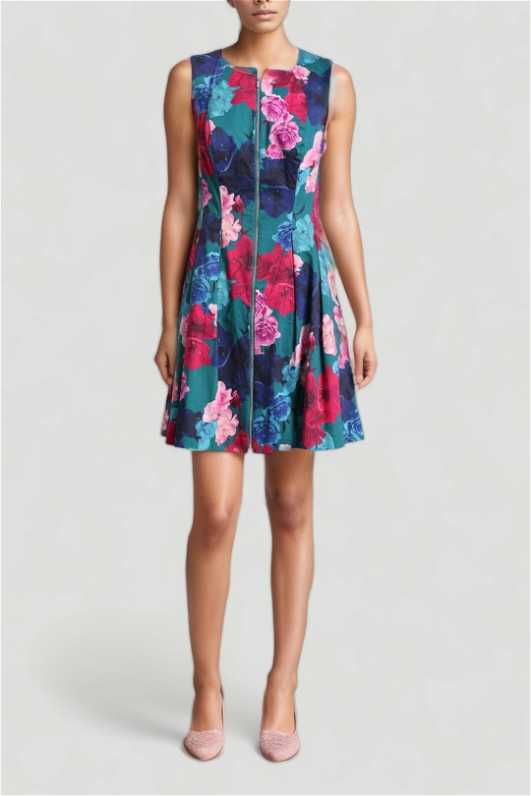 portmans fit and flare dress WOMEN'S MOONLIGHT GARDEN GREER DRESS main image 0