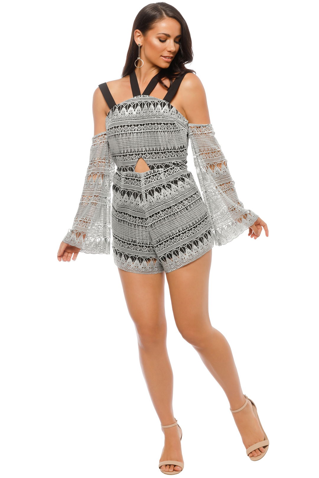 Premonition - Glasshouse Playsuit - Mint Green - Front