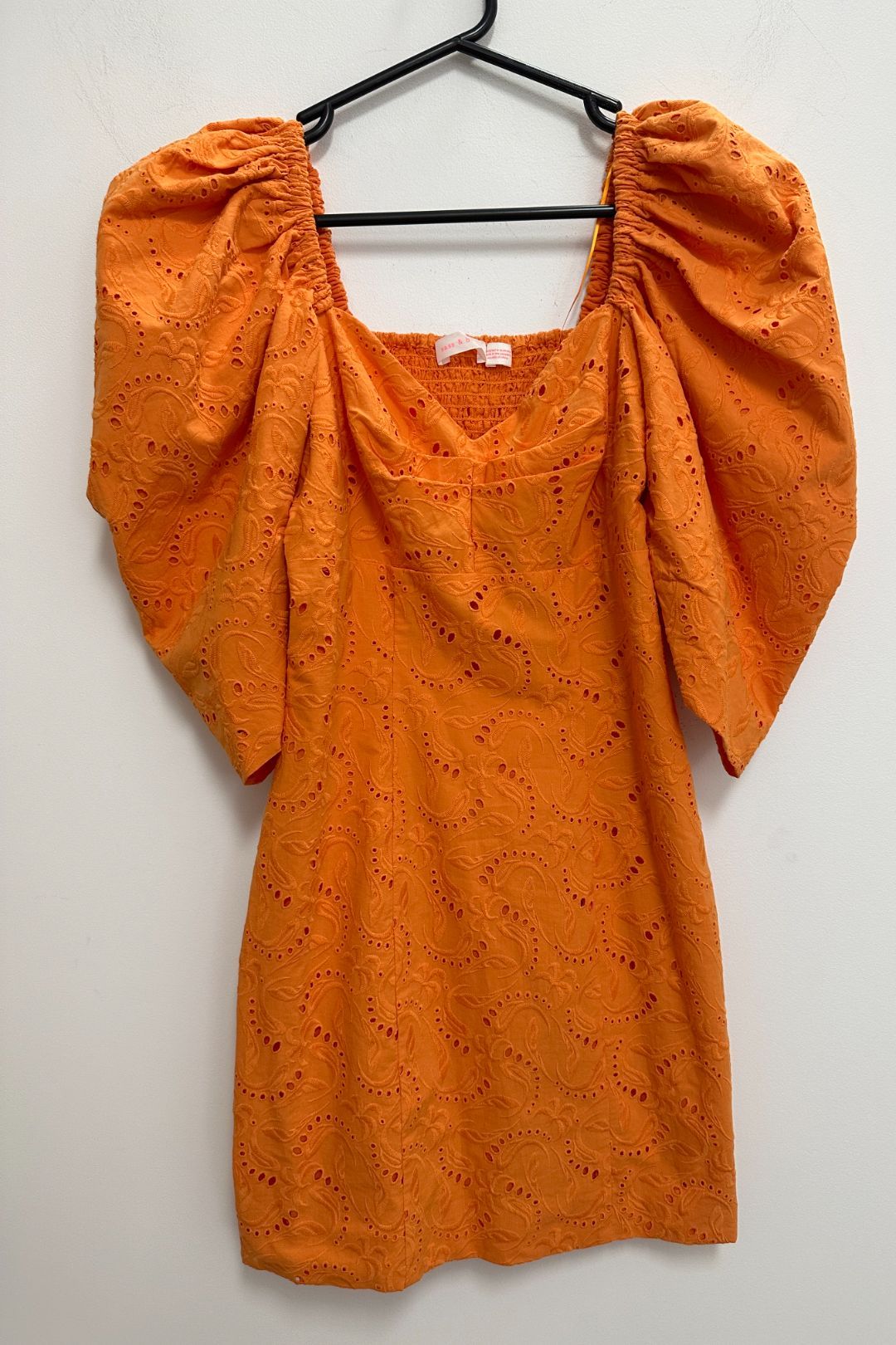 Pretty Feelings Mini Dress in Orange