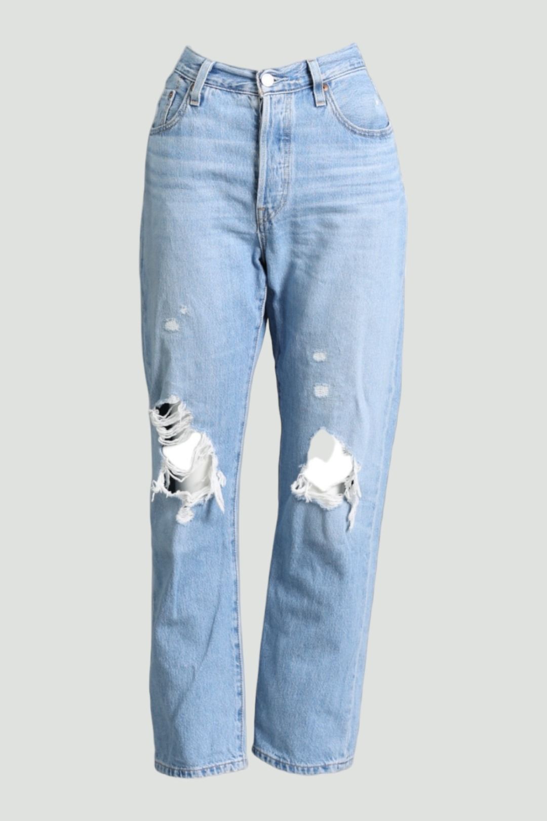 501 Jeans In Light Blue Denim