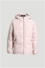 Huffer Hooded Puffer Jacket in Pink