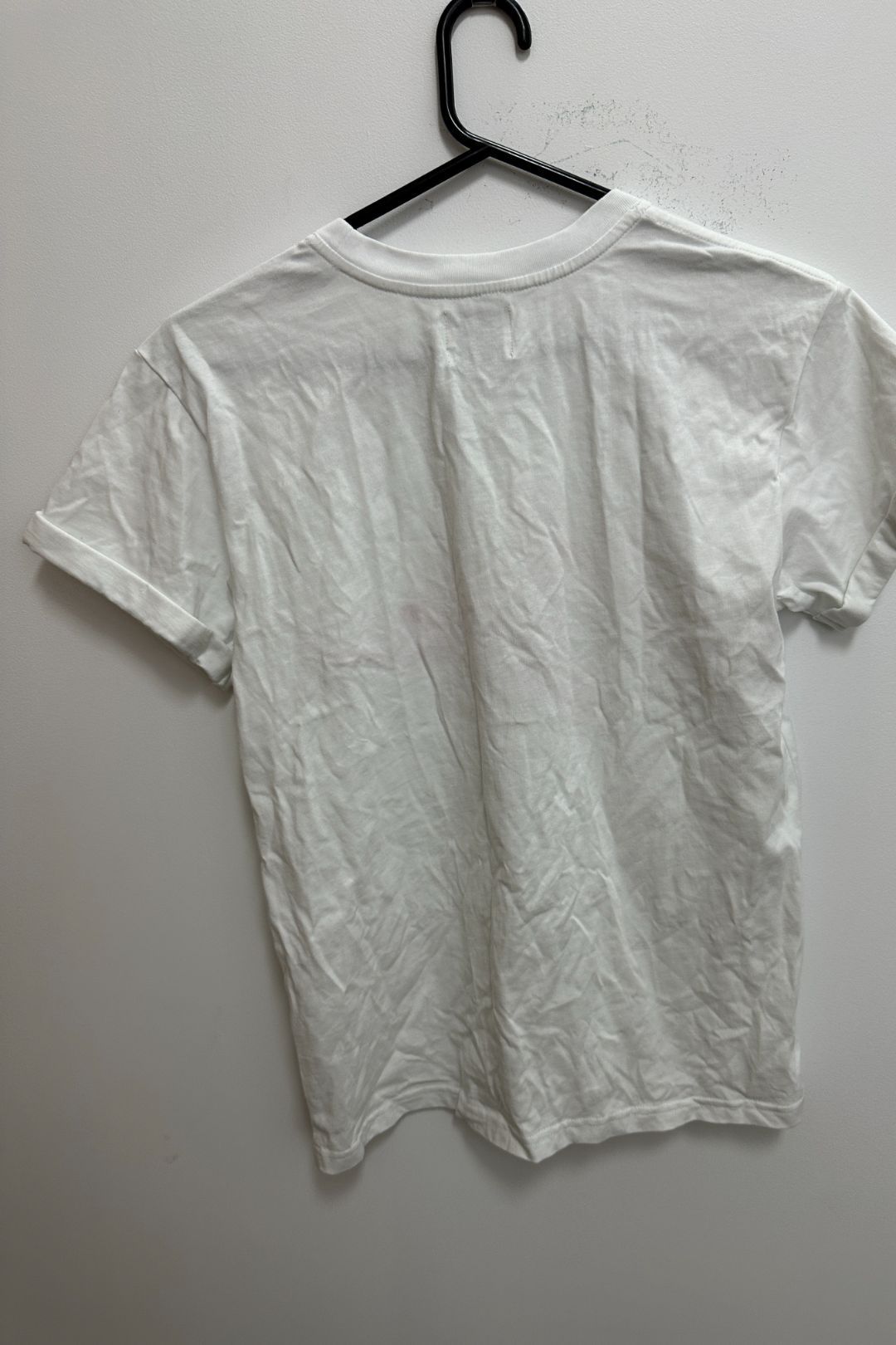 Questa Ribbon French Rose Pink Logo White Tee