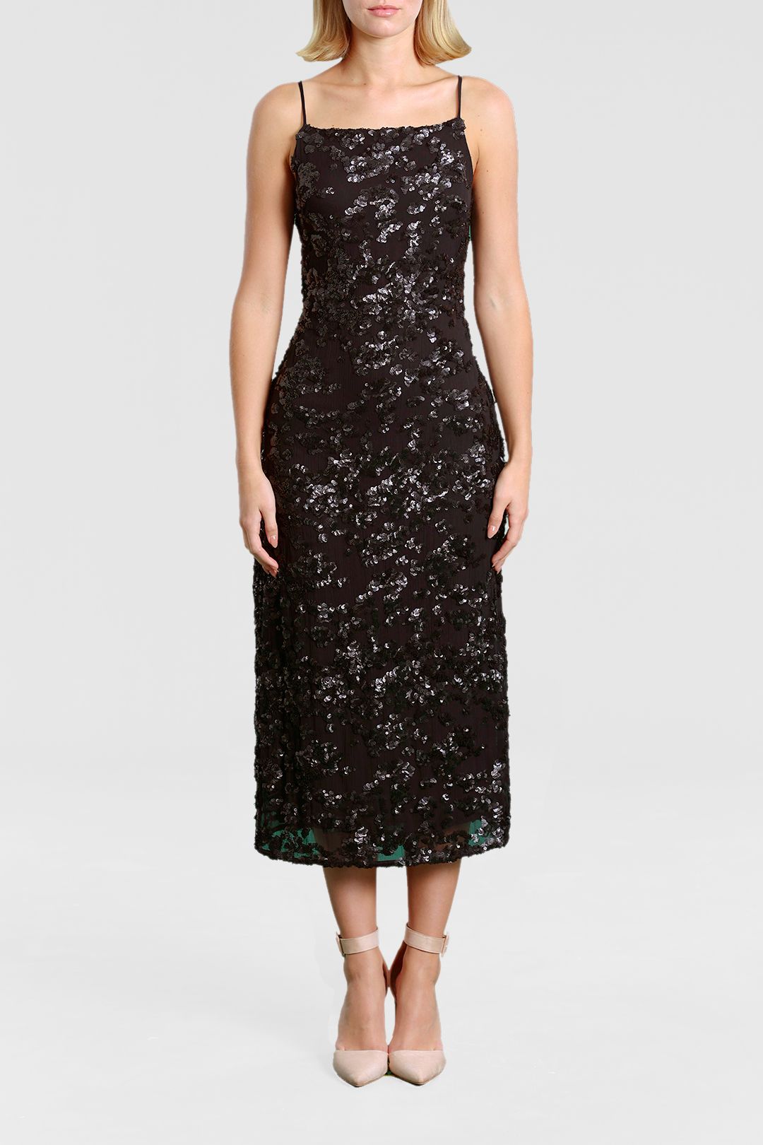 Rag & Bone Joelene Sequin Slip Dress