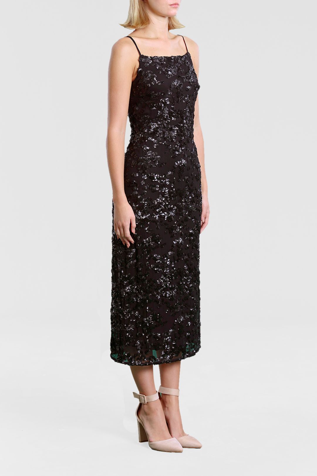 Rag & Bone Joelene Sequin Slip Dress