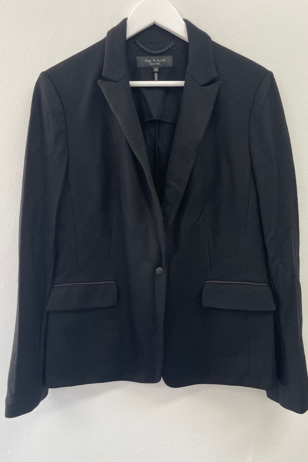 Buy Lexington Black Blazer Rag & Bone GlamCorner